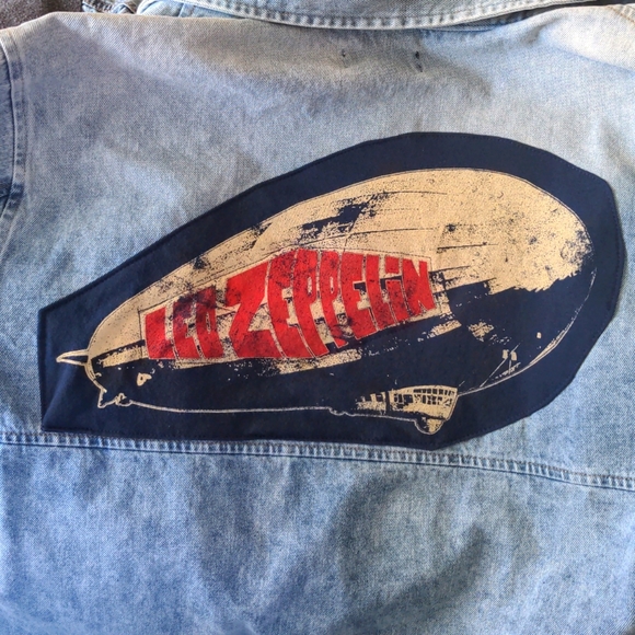 Led Zeppelin jean jacket - Picture 2 of 4